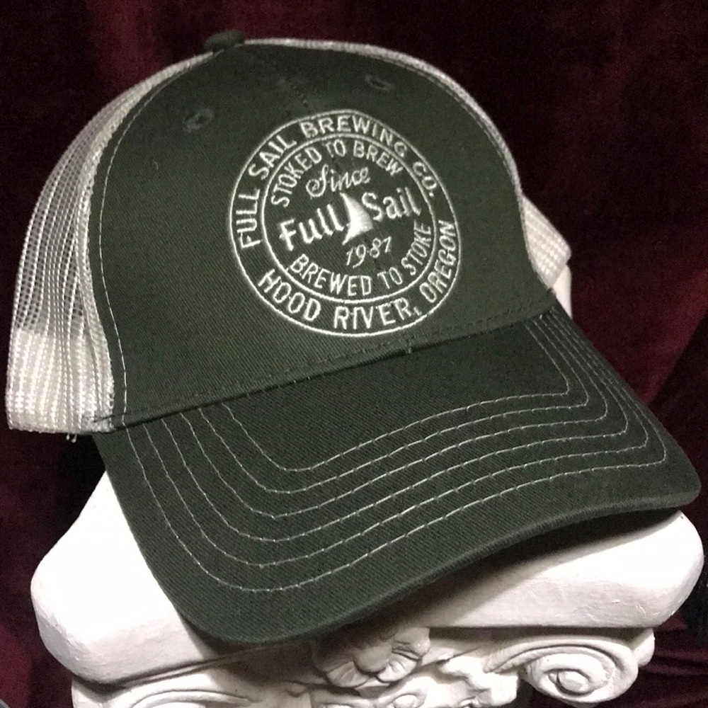 Snap Back Full Sail Brewing Trucker Hat Hood River